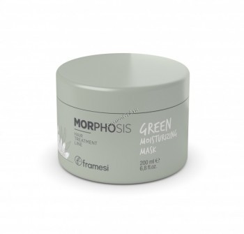Framesi Green Moisturizing Mask (Маска натуральная увлажняющая для волос), 200 мл